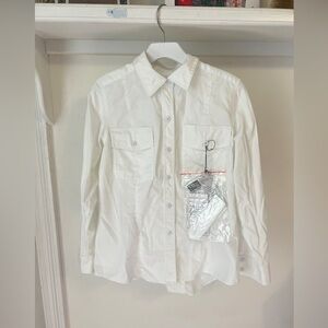 NWT 5.11 Tactical White Casual Button Down Shirt